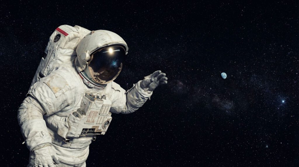 Astronaut lost in deep space