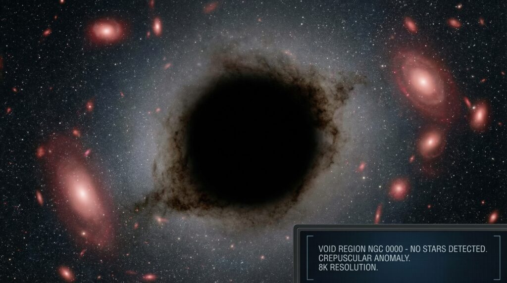 The Bootes Void empty space