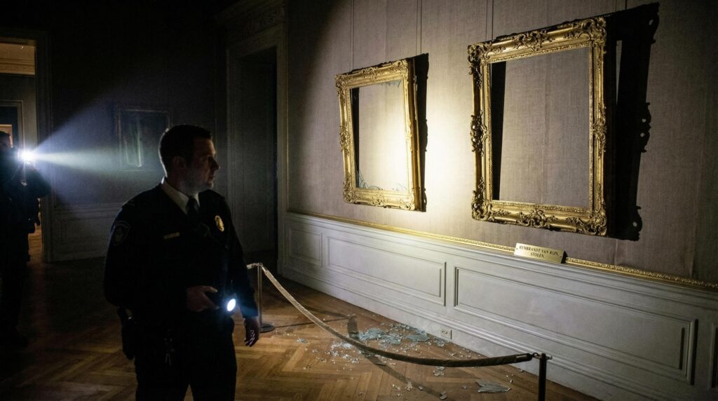 Gardner Museum heist empty frames