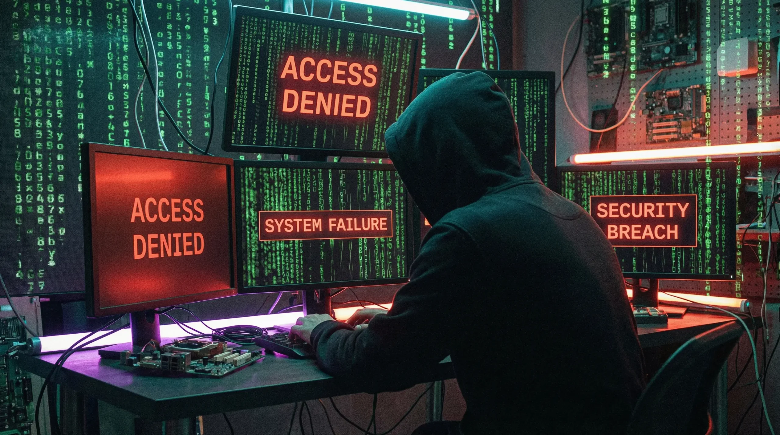 Most Dangerous Computer Viruses hacker concept