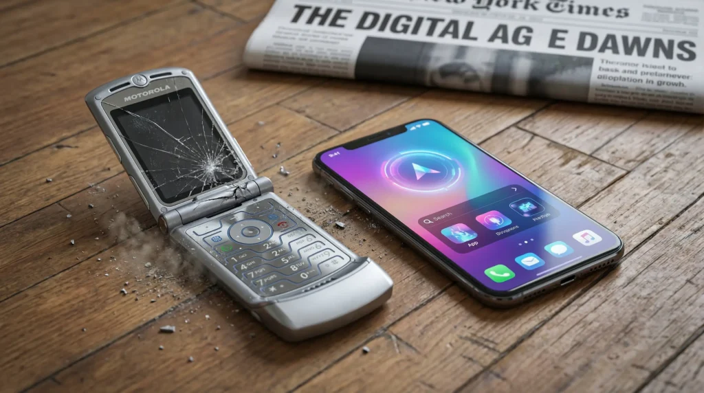 Motorola Razr flip phone failure