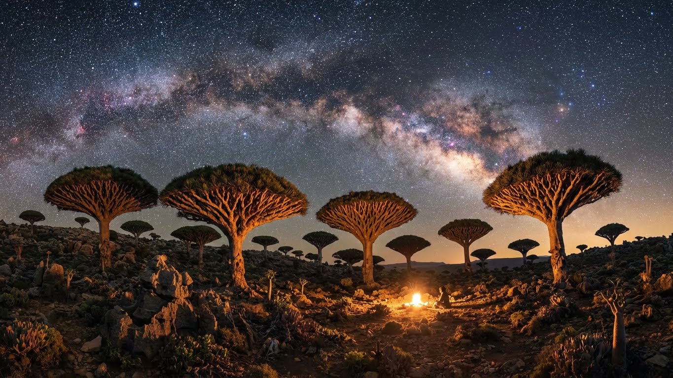 Alien-Like Places Socotra Island