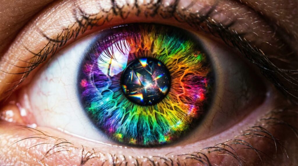Tetrachromacy super vision eye