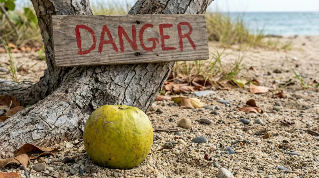 Deadly Plants - Manchineel Tree warning