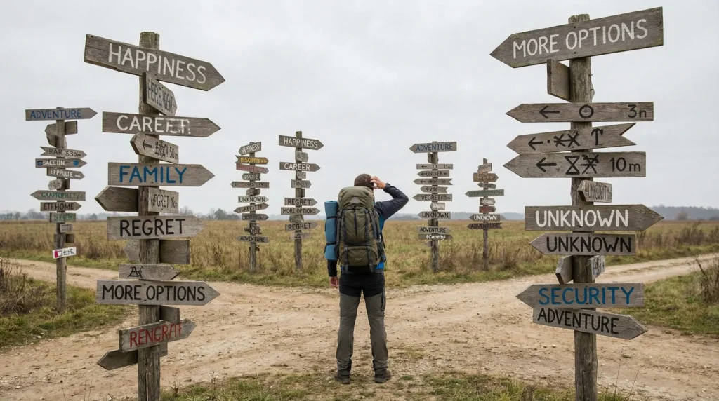 The Paradox of Choice psychological effect