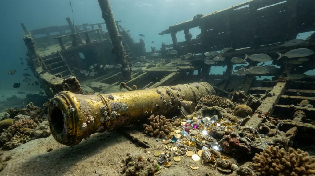 Lost Treasures - Sunken Shipwreck