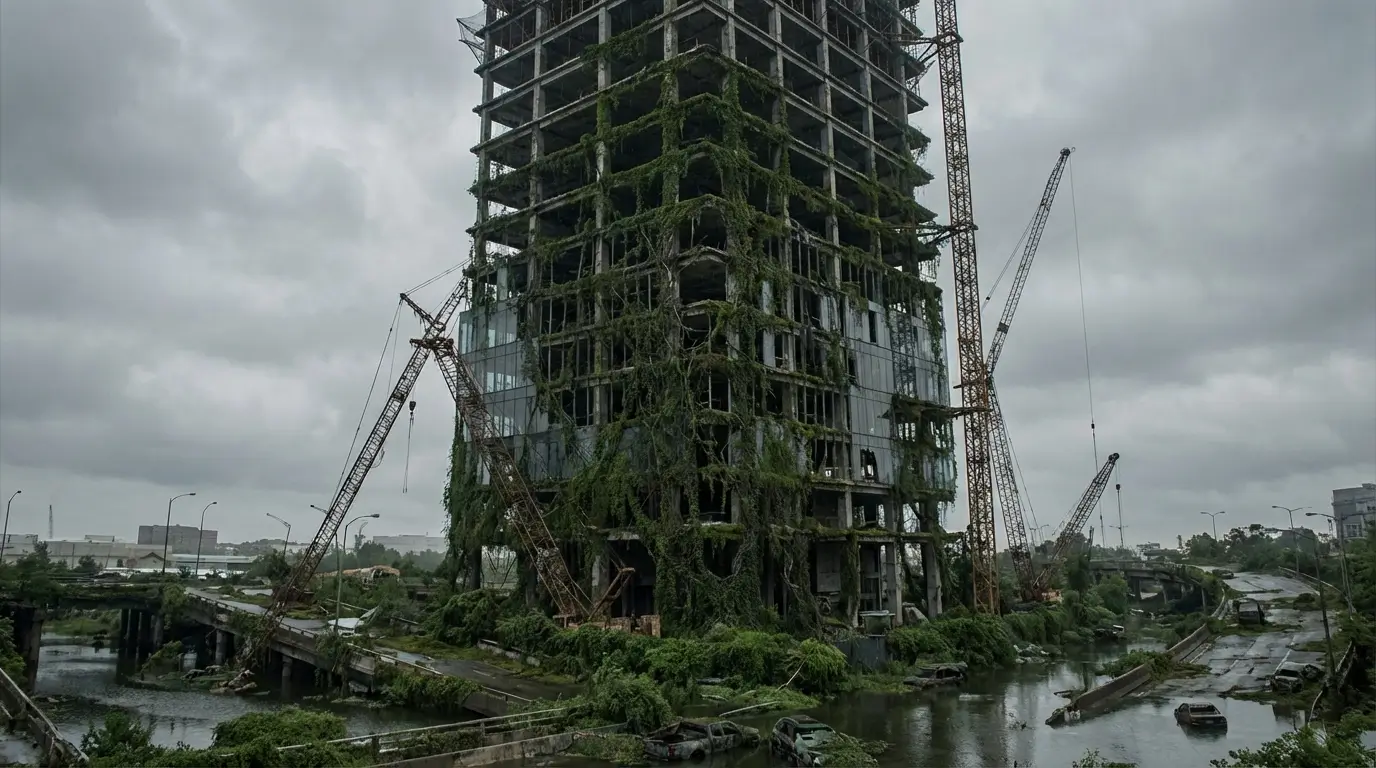 expensive abandoned megaprojects skyscraper