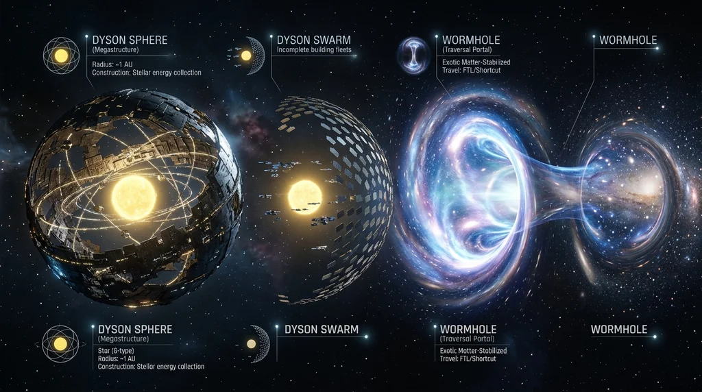 bizarre space concepts comparison
