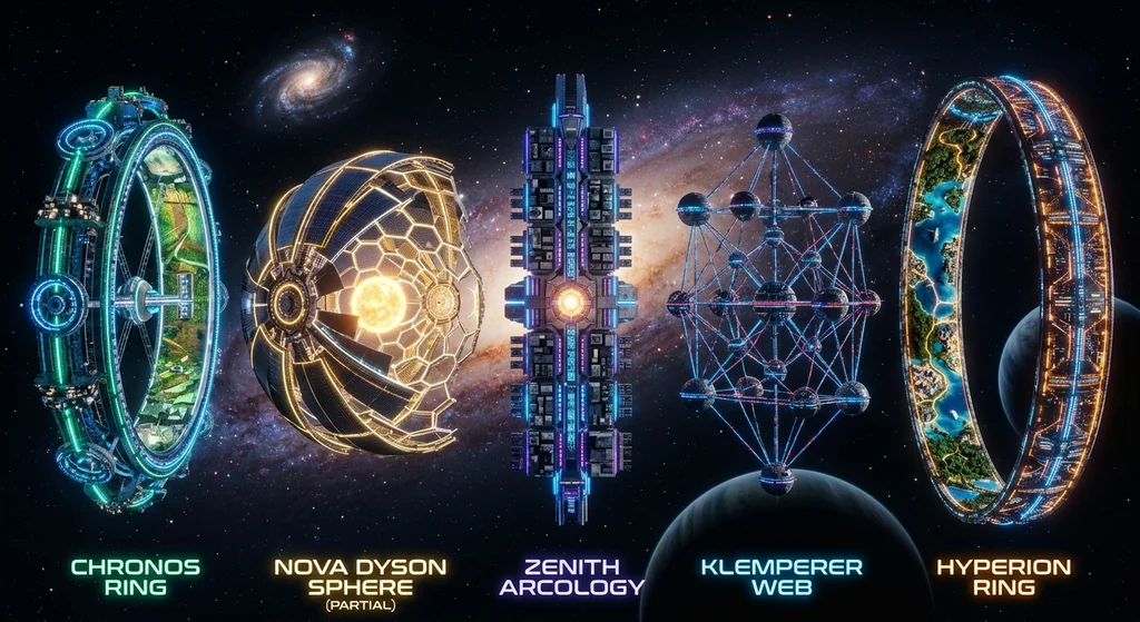 incredible megastructures comparison