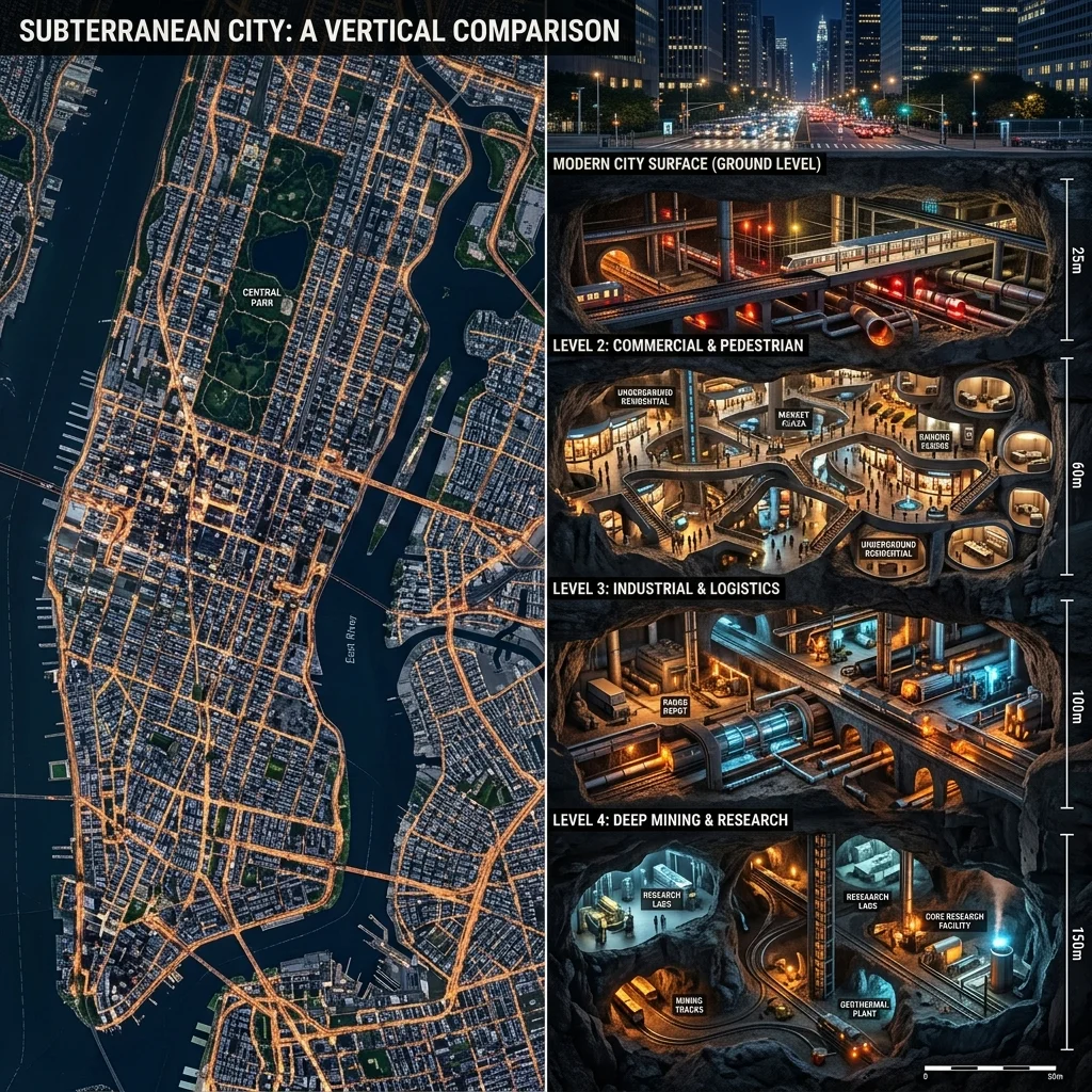 incredible underground cities comparison