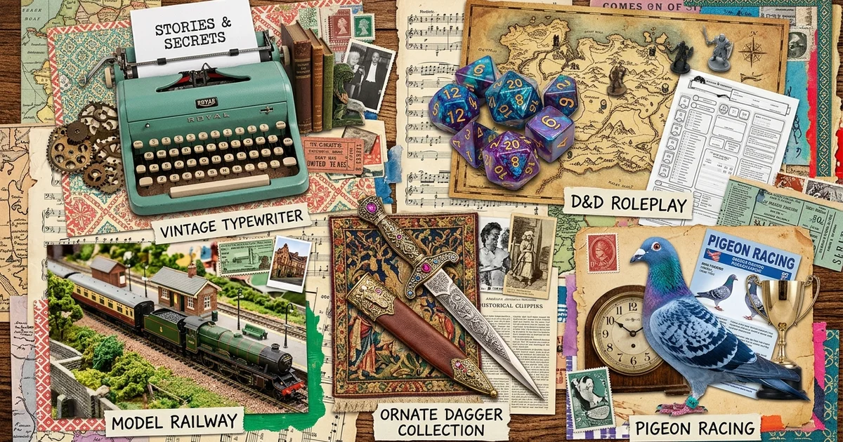 famous people secret hobbies